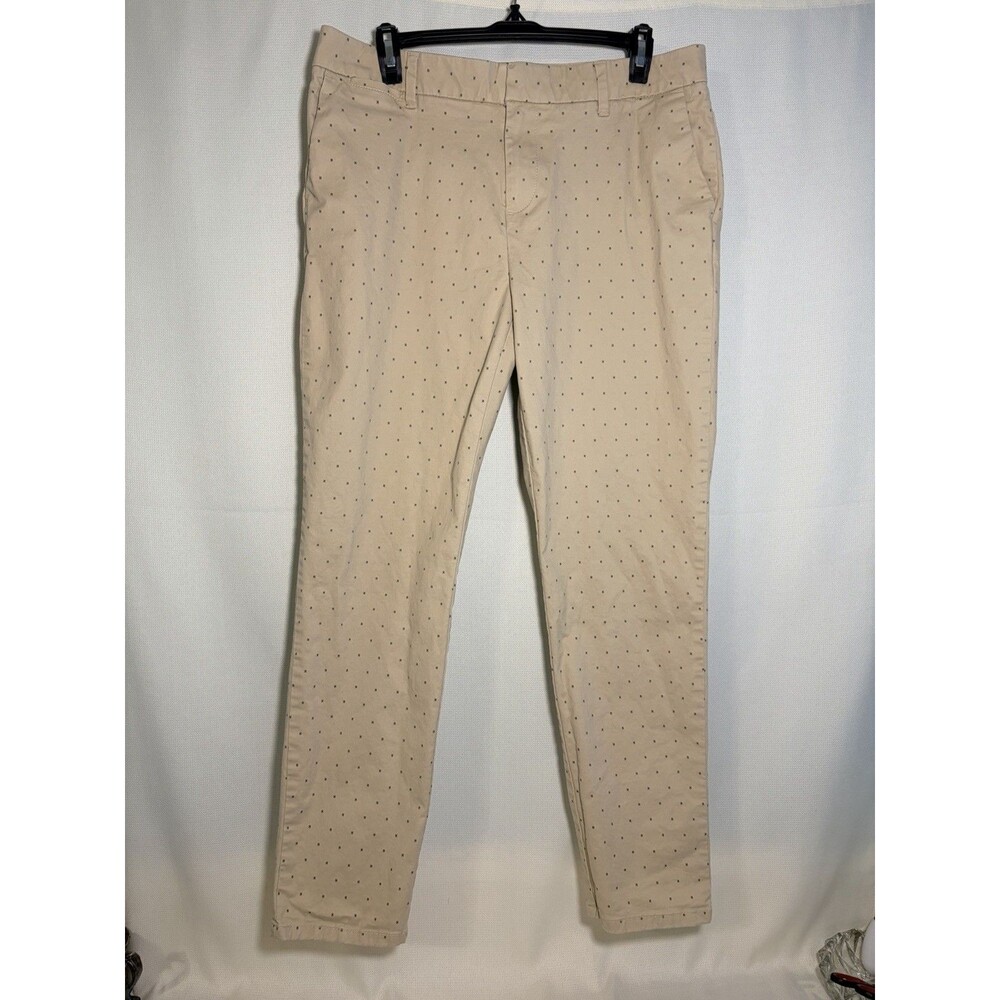 Women’s Tommy Hilfiger Micro-monogram Hampton Stretch Slim Chino Pants Sz 12
